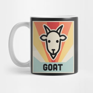 Vintage GOAT Poster Mug